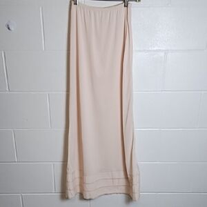 Nude Slip Cut at Bottom lace to Shorten to your length